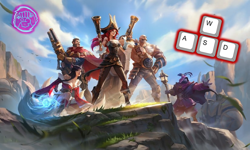 Leag of Legends WASD